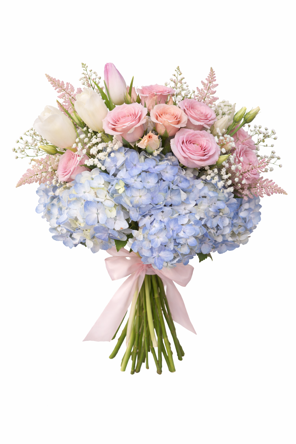 Blue  Cloud Garden Bouquet