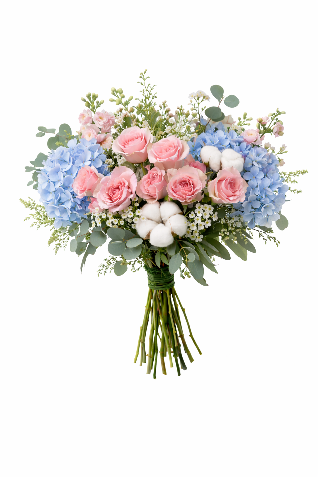Blush & Blue Serenity